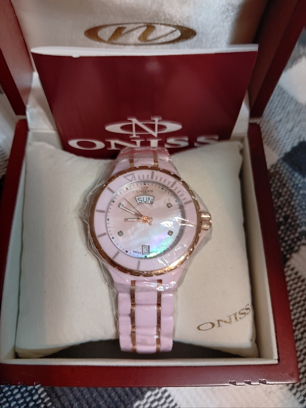 Oniss Ceramic Watch + Diamond